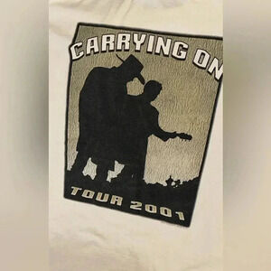 VTG HTF 2001 Montgomery Gentry Country Music Short Sleeve Concert TShirt Jerzees